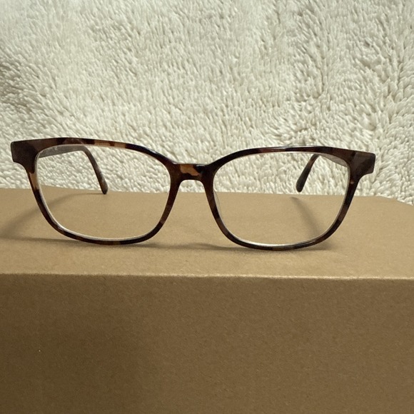 LONGCHAMP LO2678 606 Brown‎ Womens Square Eyeglasses Frame Only 54-15-140 - Picture 1 of 7